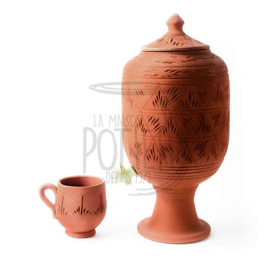 Carafes en terre cuite pour Eau - La Maison du Potier