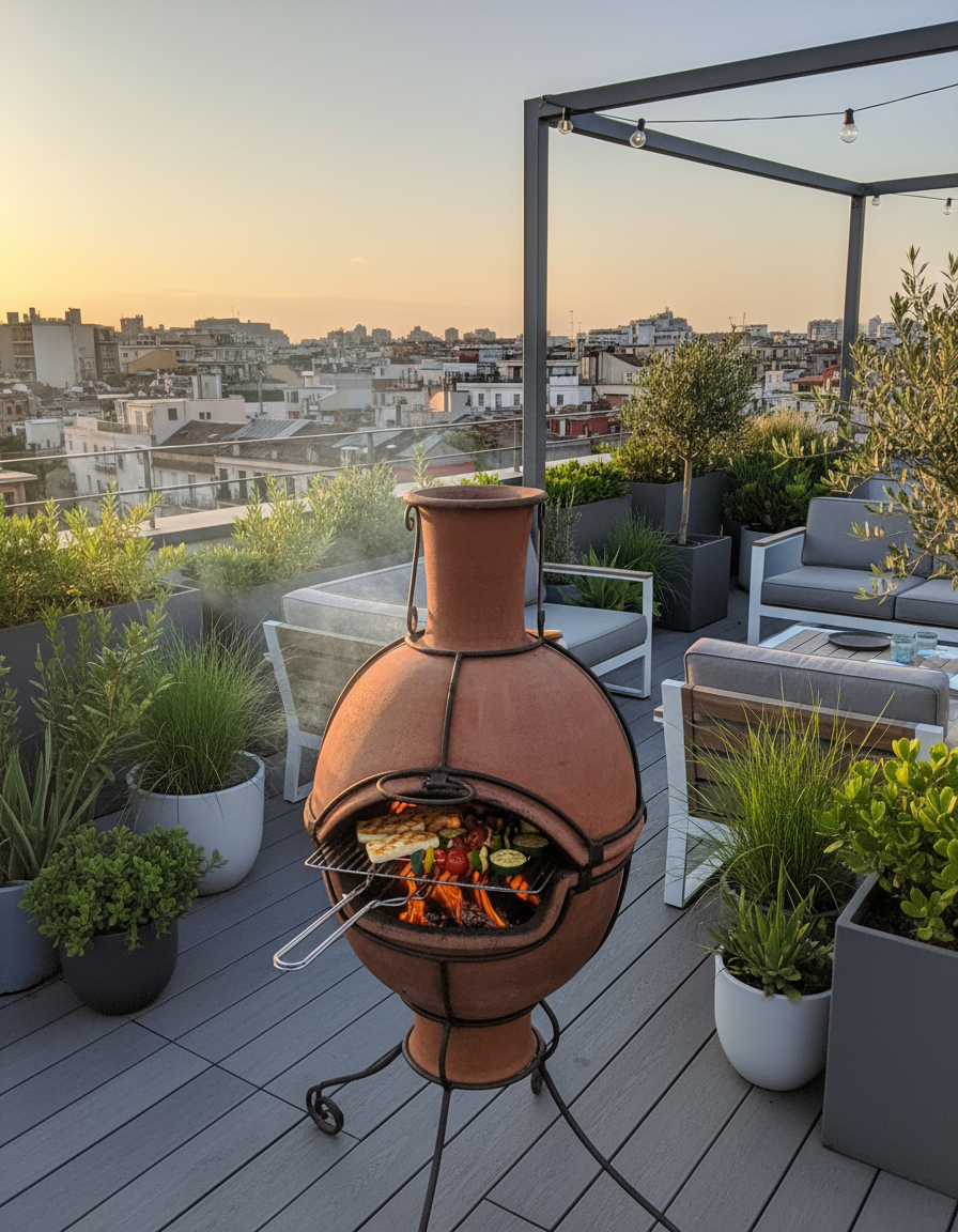barbecue-terre-cuite-toit-terrasse-urbain