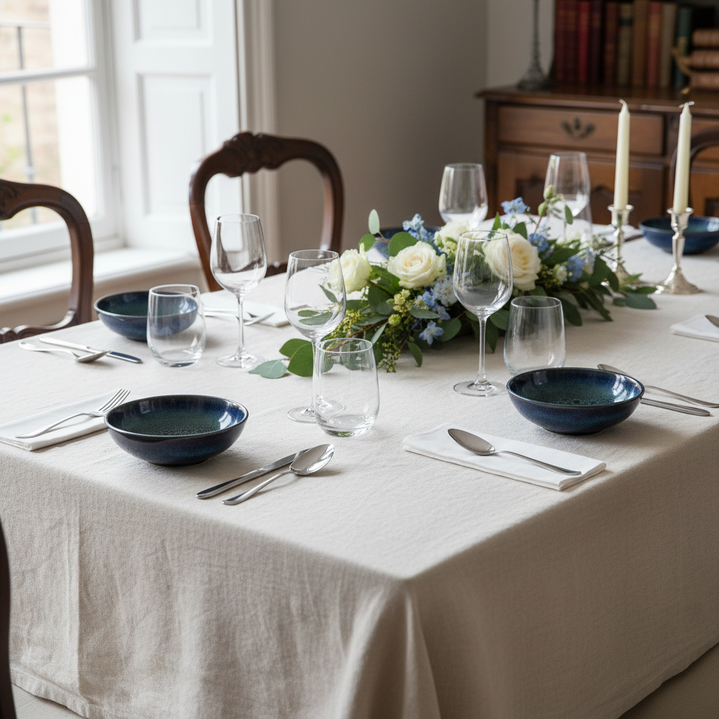 Generated very small and deep blue and green speckled bowl scene