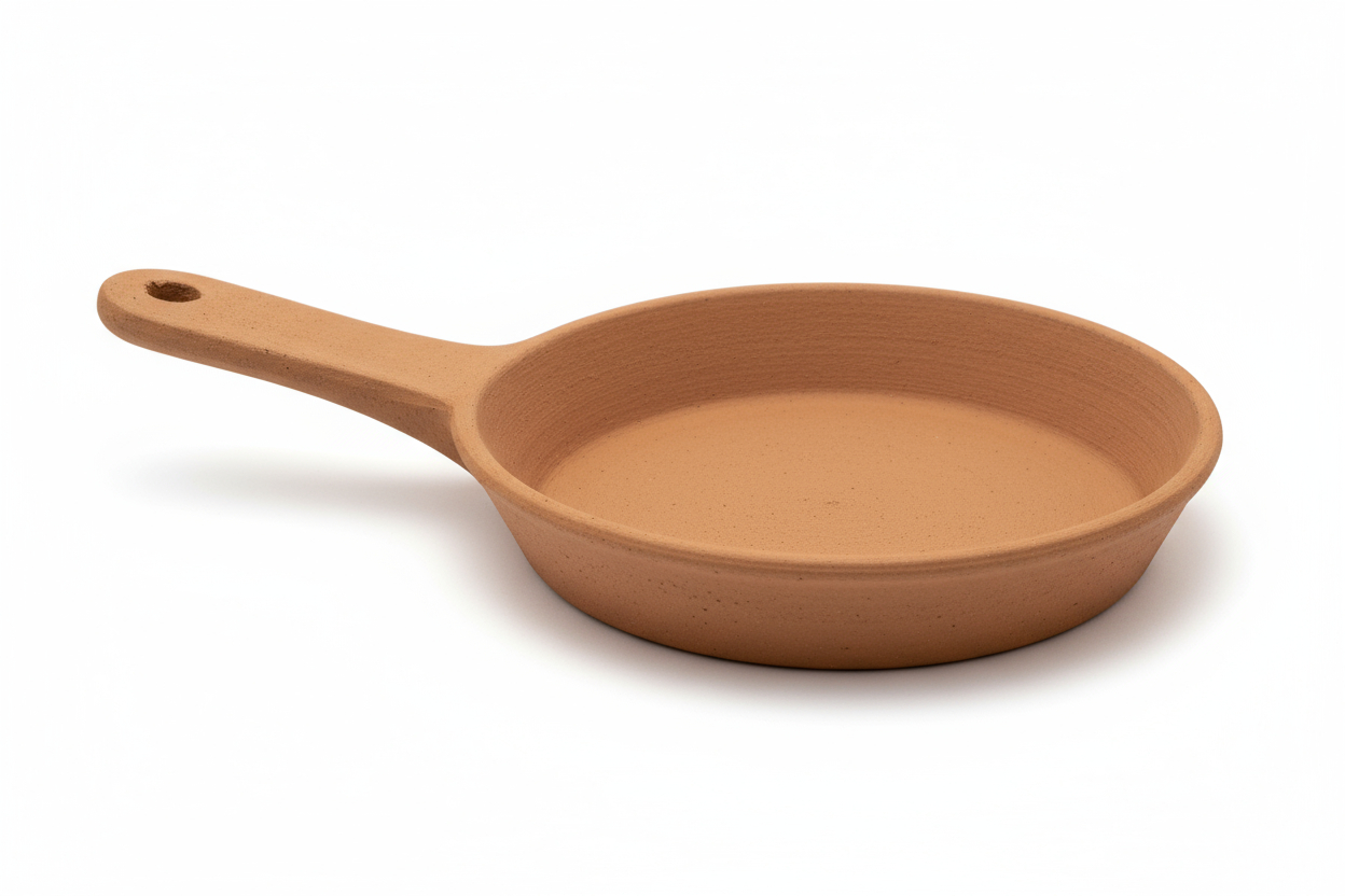 Poêle à frire avec manche