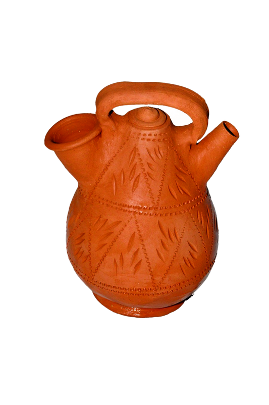 Carafe filtrante en terre cuite