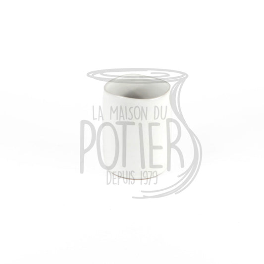 Mug Blanc Uni en grès céramique