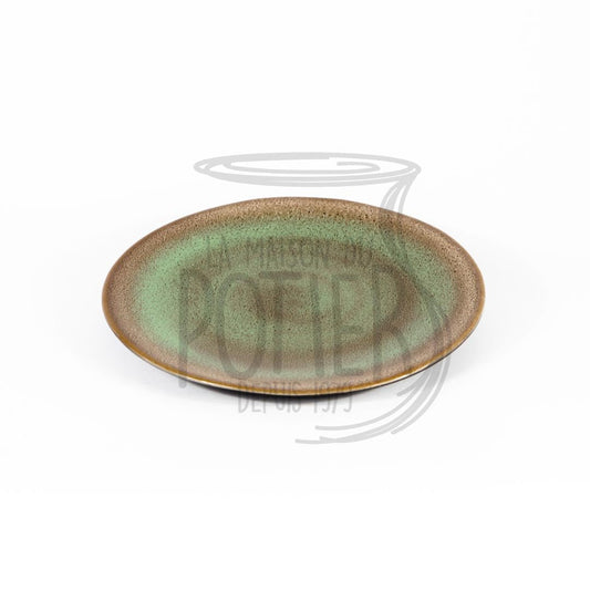 Assiette ronde multicouleur model 3 - La Maison du Potier