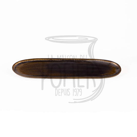 Plateau en Grès Céramique Bronze - La Maison du Potier