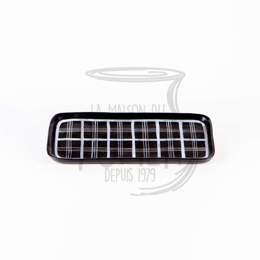 PLATEAU RECTANGULAIRE CARREAUX en grès céramique - La Maison du Potier