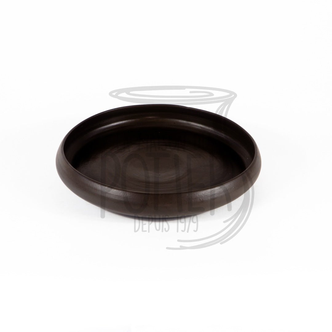Saladier noir mat model 2 - La Maison du Potier