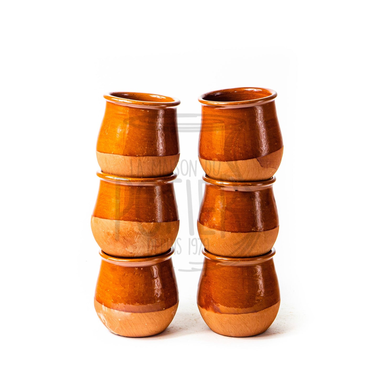 SET DE 6 RAMEQUINS EN TERRE CUITE - La Maison du Potier
