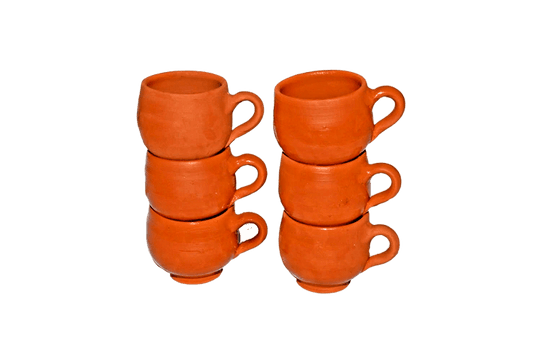 VERRES EN TERRE CUITE - 6 pièces - La Maison du Potier