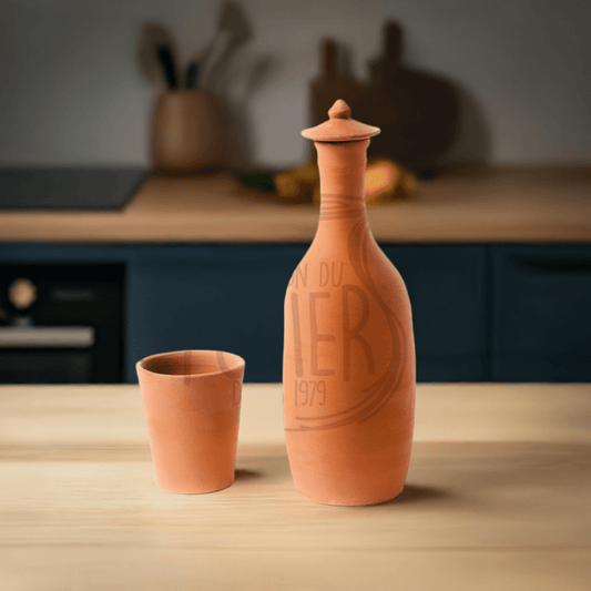 BOUTEILLE EN TERRE CUITE - La Maison du Potier