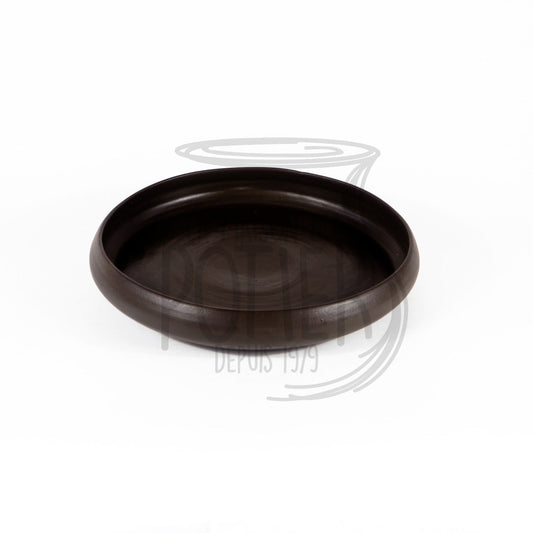 Matte black salad bowl model 2