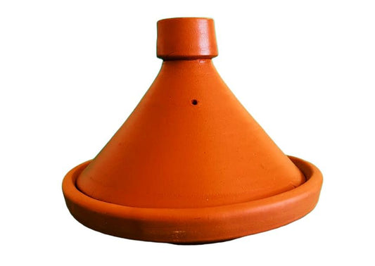 PLAT À TAJINE TRADITIONNEL EN TERRE CUITE - 3/4 Personnes