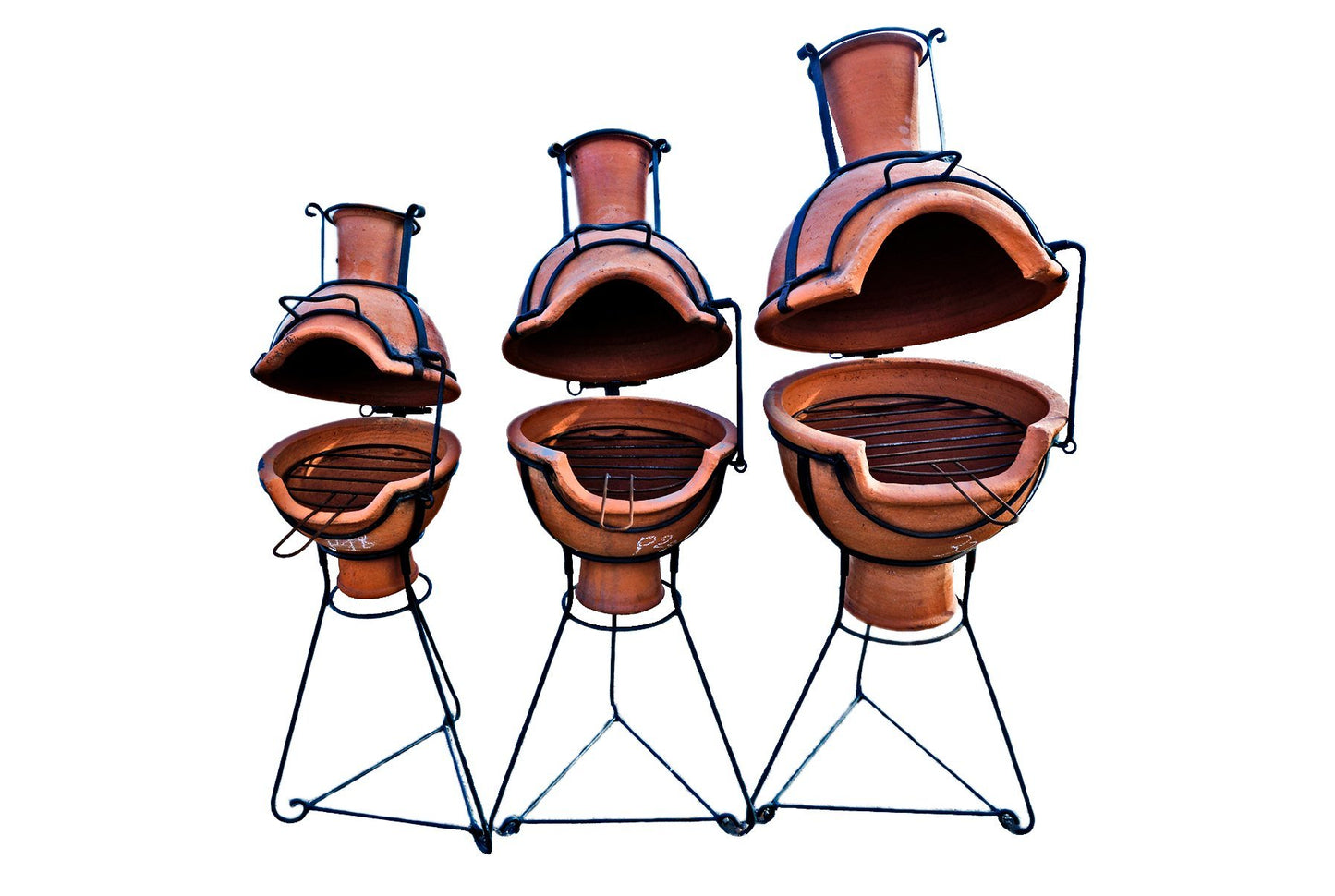 barbecue en terre cuite artisanal marocain
