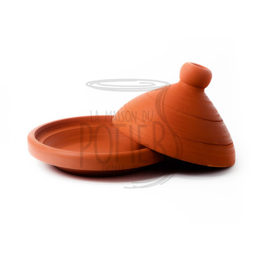 PLAT À TAJINE BELDI EN TERRE CUITE - La Maison du Potier