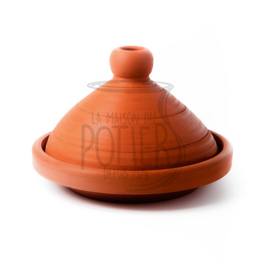 PLAT À TAJINE BELDI EN TERRE CUITE - La Maison du Potier