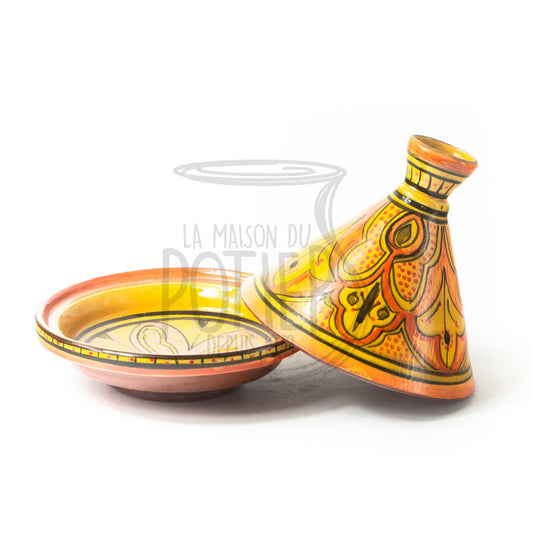 PLAT À TAJINE COULEUR - La Maison du Potier