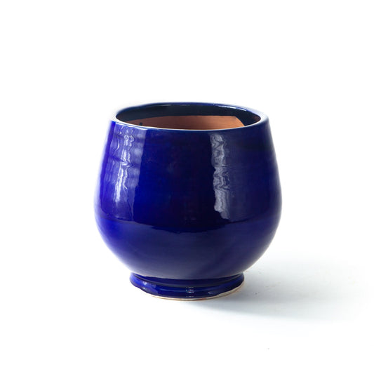 POT DE JARDIN COULEUR ROND EN TERRE CUITE - La Maison du Potier