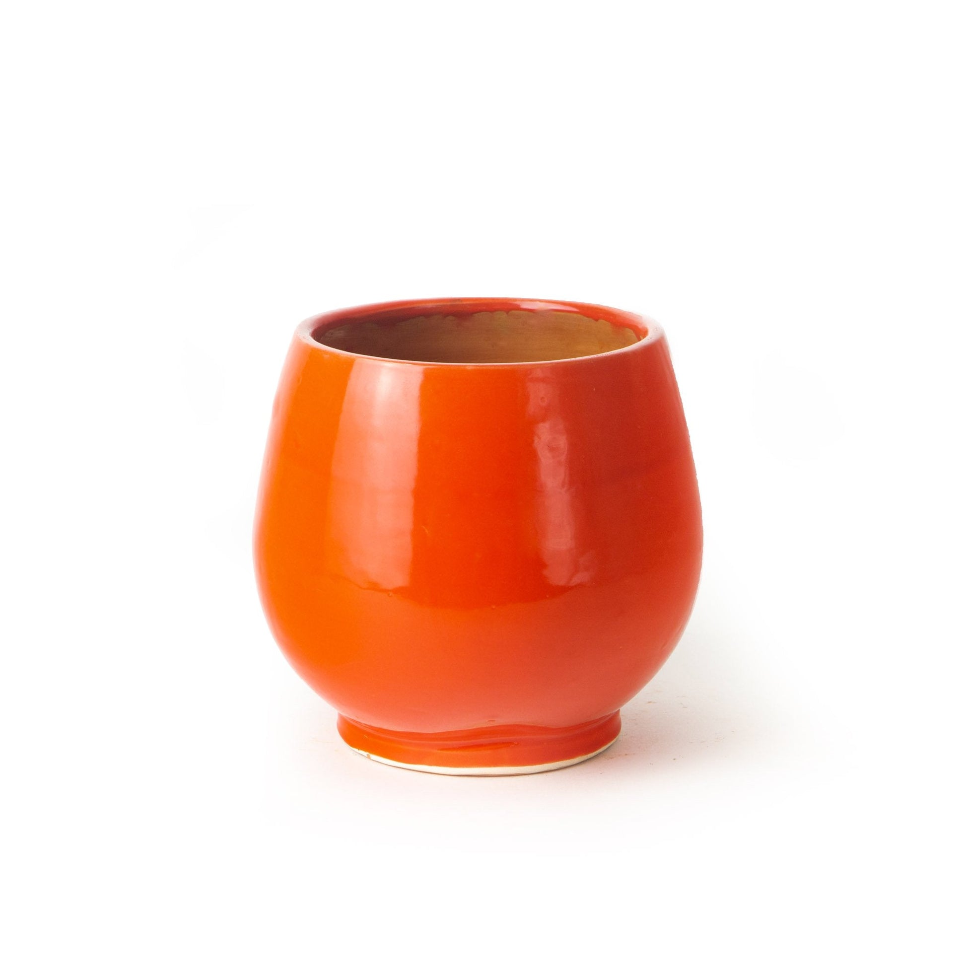 POT DE JARDIN COULEUR ROND EN TERRE CUITE - La Maison du Potier