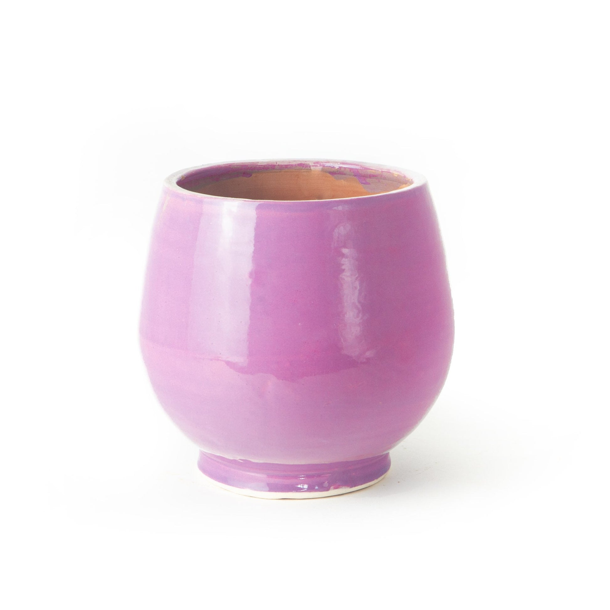 POT DE JARDIN COULEUR ROND EN TERRE CUITE - La Maison du Potier
