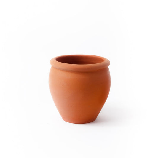 POT DE JARDIN ROND EN TERRE CUITE - La Maison du Potier