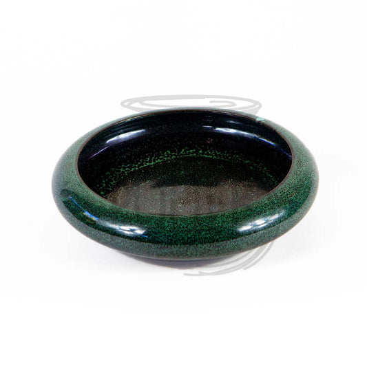 Saladier Couleur vert et noir - La Maison du Potier