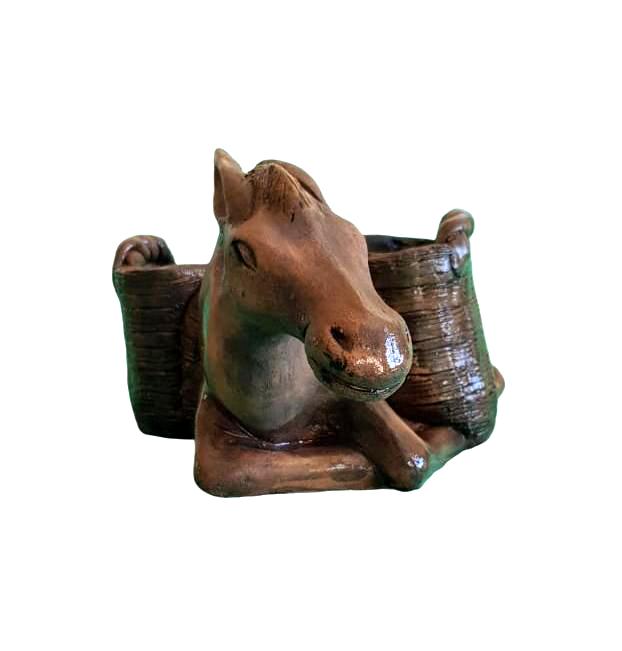 Sculpture Chameau en Terre Cuite - Voyage Exotique Désert - La Maison du Potier