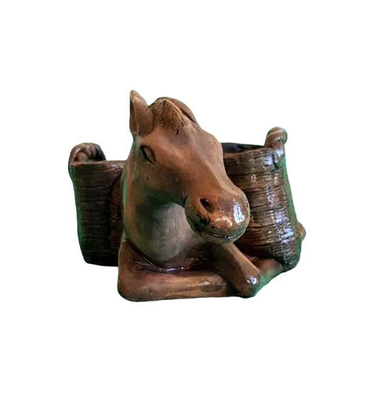 Sculpture Chameau en Terre Cuite - Voyage Exotique Désert - La Maison du Potier