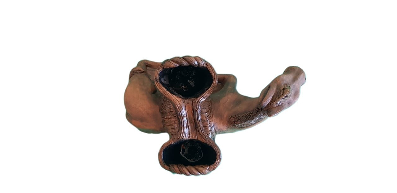 Sculpture Chameau en Terre Cuite - Voyage Exotique Désert - La Maison du Potier