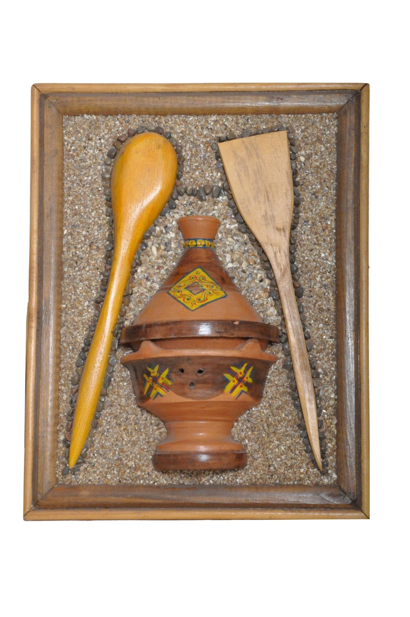 Tableaux Terre Cuite Faits Main - Art Mural Sculptural Artisanal - La Maison du Potier