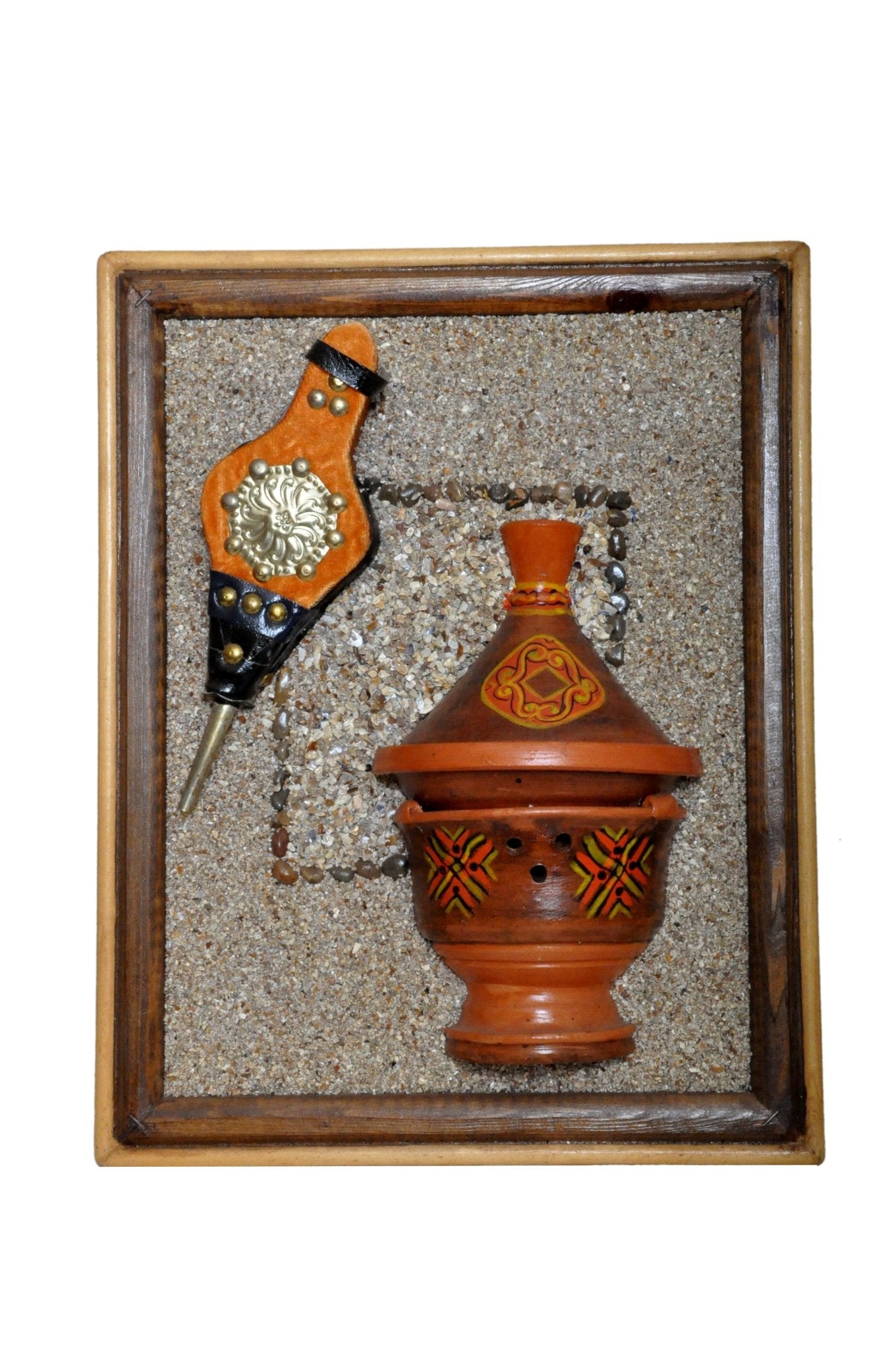 Tableaux Terre Cuite Faits Main - Art Mural Sculptural Artisanal - La Maison du Potier