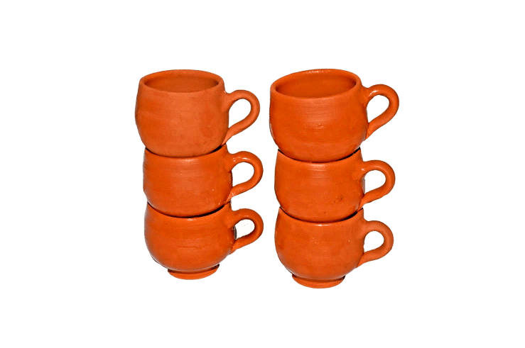 VERRES EN TERRE CUITE - 6 pièces - La Maison du Potier